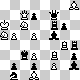 chess diagram mate in 2 - problem difficulty: **