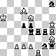 chess diagram mate in 2 - problem difficulty: **
