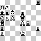 chess diagram mate in 2 - problem difficulty: **