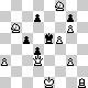 chess diagram mate in 3 - problem difficulty: ***