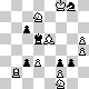 chess diagram mate in 3 - problem difficulty: ***