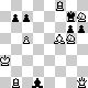 chess diagram mate in 2 - problem difficulty: **
