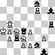 chess diagram mate in 2 - problem difficulty: **