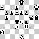 chess diagram mate in 2 - problem difficulty: **