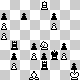 chess diagram mate in 5 - problem difficulty: ***