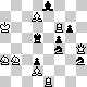 chess diagram mate in 2 - problem difficulty: **