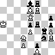 chess diagram mate in 2 - problem difficulty: ***