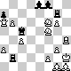 chess diagram mate in 2 - problem difficulty: ***