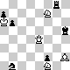 chess diagram mate in 3 - problem difficulty: ***