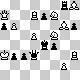 chess diagram mate in 2 - problem difficulty: **