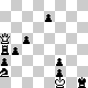 chess diagram mate in 3 - problem difficulty: ***