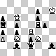 chess diagram mate in 4 - problem difficulty: ***