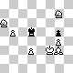 chess diagram mate in 5 - problem difficulty: **
