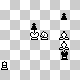 chess diagram mate in 3 - problem difficulty: ***