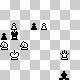 chess diagram mate in 2 - problem difficulty: **
