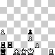 chess diagram mate in 5 - problem difficulty: ****