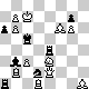 chess diagram mate in 2 - problem difficulty: ****