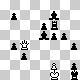 chess diagram mate in 5 - problem difficulty: ****