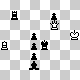 chess diagram mate in 2 - problem difficulty: **