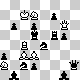 chess diagram mate in 2 - problem difficulty: ***