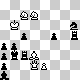 chess diagram mate in 4 - problem difficulty: ***