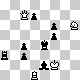 chess diagram mate in 3 - problem difficulty: ***