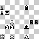 chess diagram mate in 2 - problem difficulty: **