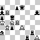 chess diagram mate in 2 - problem difficulty: **