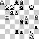 chess diagram mate in 2 - problem difficulty: **