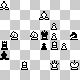 chess diagram mate in 2 - problem difficulty: **