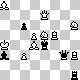 chess diagram mate in 2 - problem difficulty: **