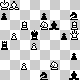 chess diagram mate in 2 - problem difficulty: **