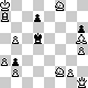 chess diagram mate in 3 - problem difficulty: ***