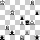 chess diagram mate in 2 - problem difficulty: **