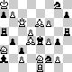 chess diagram mate in 3 - problem difficulty: **