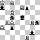 chess diagram mate in 2 - problem difficulty: ***