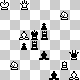 chess diagram mate in 2 - problem difficulty: **
