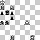 chess diagram mate in 2 - problem difficulty: **