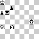 chess diagram mate in 2 - problem difficulty: **
