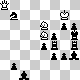chess diagram mate in 3 - problem difficulty: **