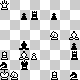 chess diagram mate in 2 - problem difficulty: **