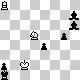 chess diagram mate in 4 - problem difficulty: ***