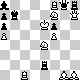 chess diagram mate in 2 - problem difficulty: **