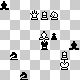 chess diagram mate in 2 - problem difficulty: ***