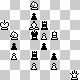 chess diagram mate in 2 - problem difficulty: ***