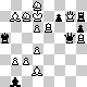 chess diagram mate in 2 - problem difficulty: **
