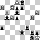 chess diagram mate in 3 - problem difficulty: **