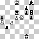 chess diagram mate in 3 - problem difficulty: **