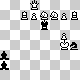 chess diagram mate in 2 - problem difficulty: **