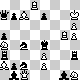 chess diagram mate in 3 - problem difficulty: **